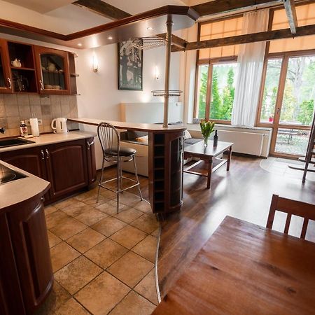 Karkonosky Apartamenty - Huta Szkla ชกลาร์สกา ปอเรมบา ภายนอก รูปภาพ