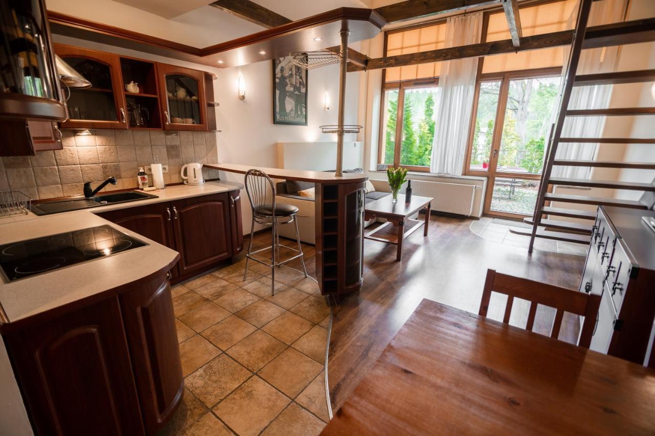 Karkonosky Apartamenty - Huta Szkla ชกลาร์สกา ปอเรมบา ภายนอก รูปภาพ